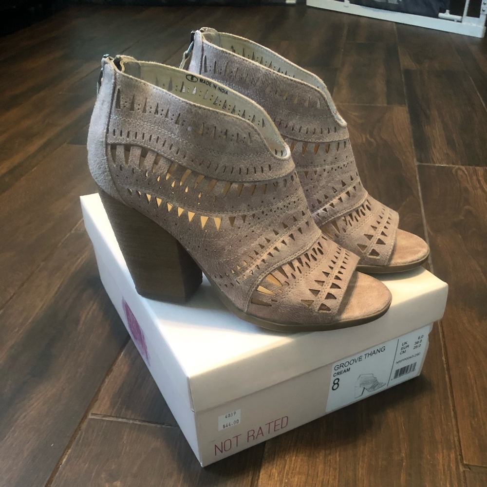 Not Rated Groove Thang Heels